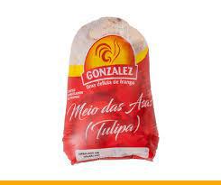 FRANGO CONG. MEIO DA ASA (TULIPA) GONZALES (KG) 