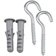 GANCHO COM BUCHA 06MM PCT 02UN 