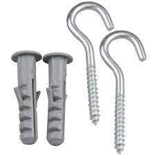 GANCHO COM BUCHA 06MM PCT 02UN 