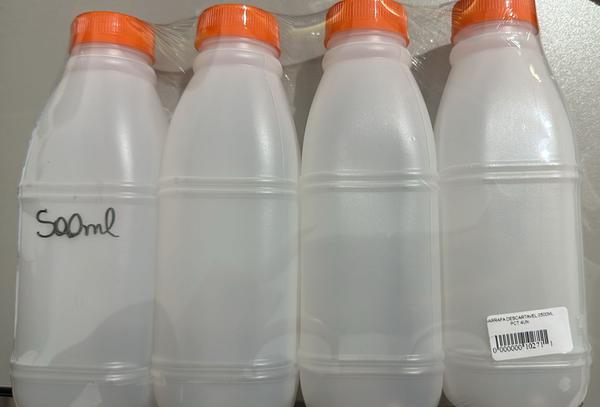 GARRAFA DESCARTAVEL 0500ML PCT 4UN 