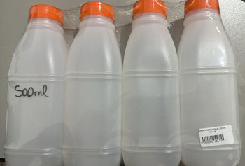 GARRAFA DESCARTAVEL 0500ML PCT 4UN 