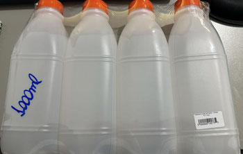 GARRAFA DESCARTAVEL 1000ML PCT 4UN 