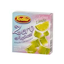 GELATINA ZERO KODILAR PCT 12GR LIMAO