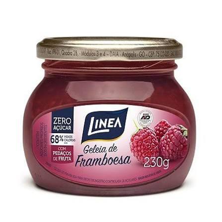 GELEIA LINEA ZERO ACUCAR VD 230GR FRAMBOESA