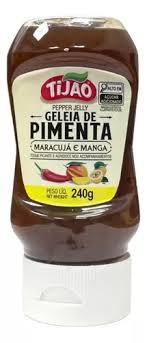 GELEIA PIMENTA TIJAO FR 240GR MARACUJA