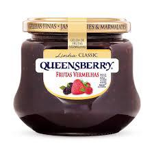 GELEIA QUEENSBERRY VD 320GR FRUTAS VERMELHAS