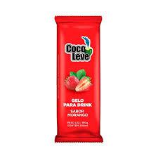 GELO PARA DRINK COCO LEVE 190GR MORANGO