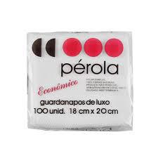 GUARDANAPO PAPEL PEROLA 18X20 PCT 100UN 