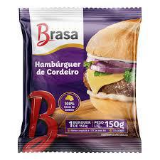 HAMBURGUER CORDEIRO BRASA 150GR PCT 1UN 
