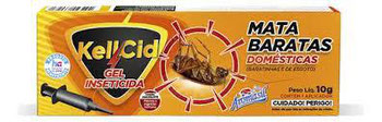INSETICIDA GEL KELLCID CX 10GR MATA BARATAS