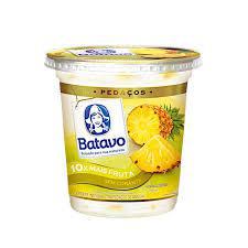 IOGURTE BATAVO PEDACOS FRUTA PT 100GR ABACAXI