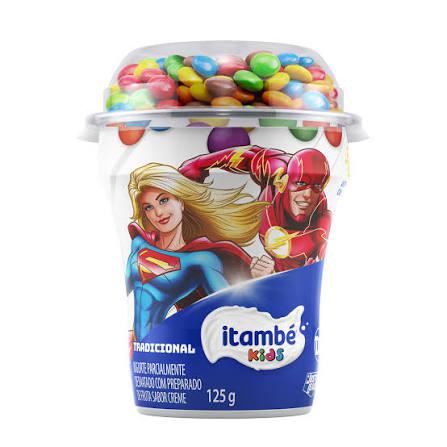 IOGURTE COM CONFETE ITAMBE KIDS PT 125GR TRADICIONAL