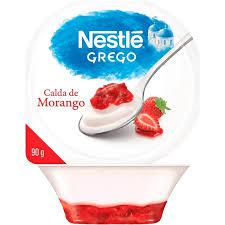 IOGURTE GREGO NESTLE 90GR CALDA MORANGO