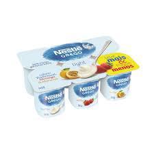 IOGURTE GREGO NESTLE LIGHT BDJ 540GR (6UN) 3 SABORES