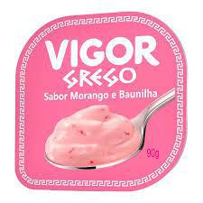 IOGURTE GREGO VIGOR 90GR MORANGO E BAUNILHA