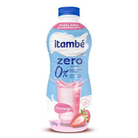 IOGURTE LIQUIDO ZERO ITAMBE FR 1150GR MORANGO