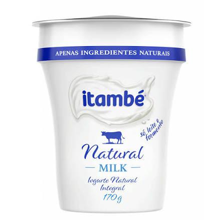 IOGURTE NATURAL MILK ITAMBE  FR 170GR INTEGRAL