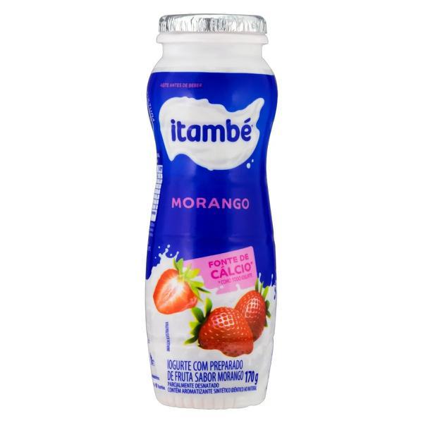 IOGURTE NATURAL MILK ITAMBE PT 160GR MORANGO