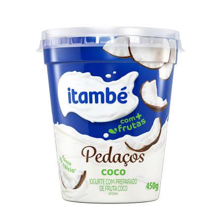 IOGURTE PEDACOS ITAMBE PT 450GR COCO