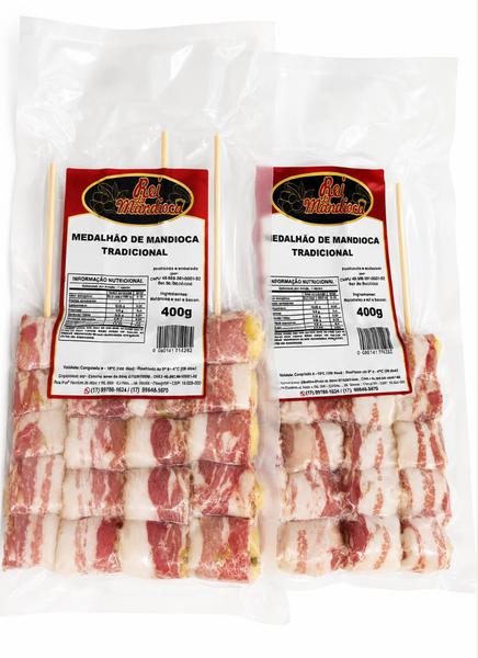 KAFTA MANDIOCA RECHEADA QUEIJO REI DA MANDIOCA PCT 400GR 