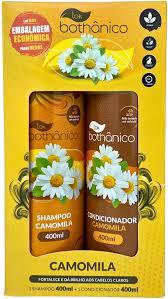 KIT TOK BOTHANICO- SHAMPOO + CONDICIONADOR 400ML CAMOMILA