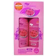 KIT TOK BOTHANICO- SHAMPOO + CONDICIONADOR 400ML CERAMIDAS