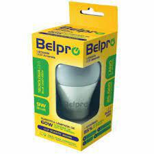LAMPADA LED BELPRO 9W BIVOLT AMARELA 
