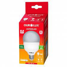 LAMPADA SUPERLED OUROLUX 20W BIVOLT BRANCA 