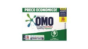 LAVA ROUPAS EM PO OMO CX 800GR SANITIZANTE