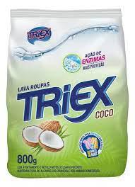 LAVA ROUPAS EM PO TRIEX PCT 800GR COCO