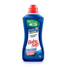 LAVA ROUPAS LIQUIDO BABY SOFT MAX FR 1L AZUL