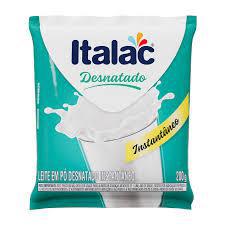 LEITE EM PO ITALAC DESNATADO PCT 200GR INSTANTANEO 