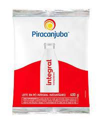 LEITE EM PO PIRACANJUBA PCT 400GR INTEGRAL INSTANTANEO 