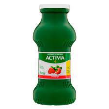 LEITE FERMENTADO ACTIVIA FR 150GR MORANGO