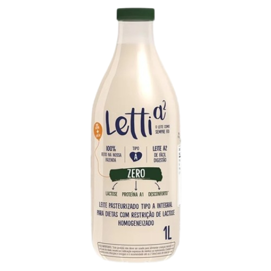 LEITE PASTEURIZADO LETTI VD 1LT ZERO LACTOSE