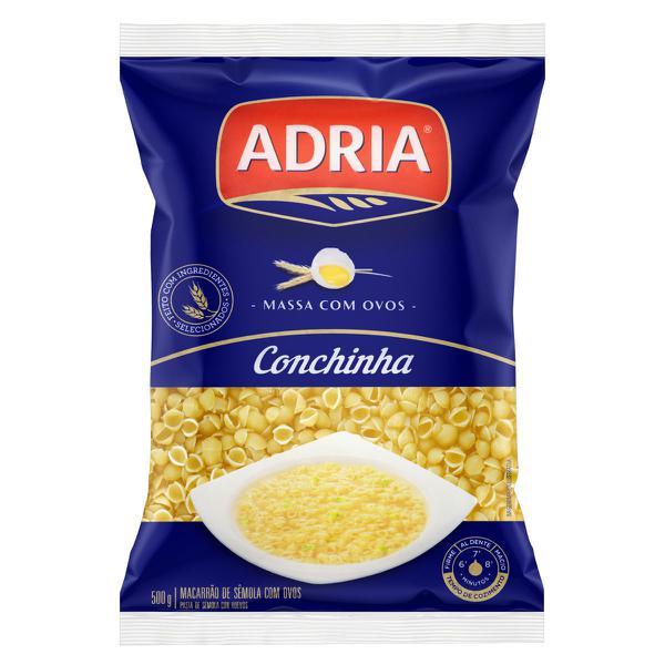 MACARRAO ADRIA PCT 500GR CONCHINHA 