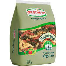 MACARRAO ORQUIDEA PCT 500GR PARAFUSO TRICOLORE 