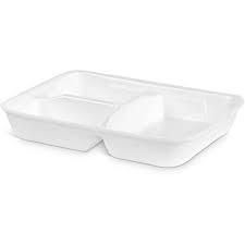 MARMITA ISOPOR 90 RASA FIBRAFORM HF903R 3 DIVISOES CX 100UN 