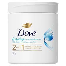 MASCARA DE TRATAMENTO DOVE 2 EM 1 PT 500GR HIDRATACAO