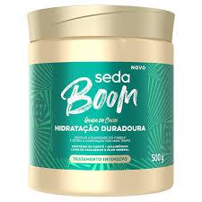 MASCARA DE TRATAMENTO SEDA BOOM PT 500GR HIDRATACAO