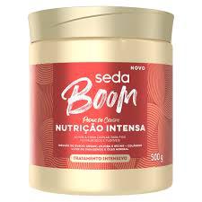 MASCARA DE TRATAMENTO SEDA BOOM PT 500GR NUTRICAO