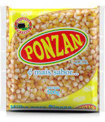 MILHO PIPOCA GOURMET PONZAN PCT 500GR 