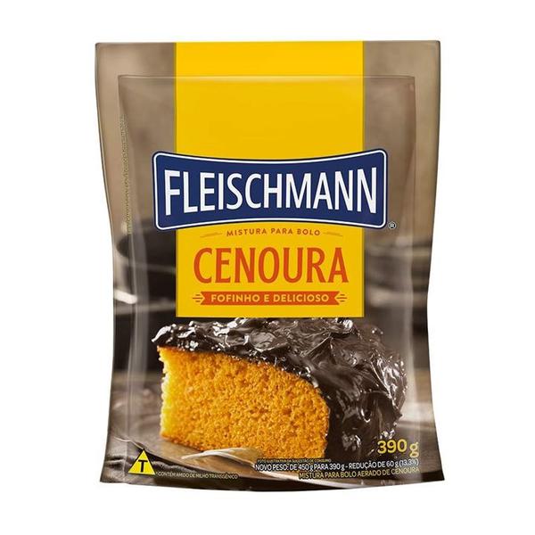 MISTURA PARA BOLO FLEISCHMANN PCT 390GR CENOURA UP