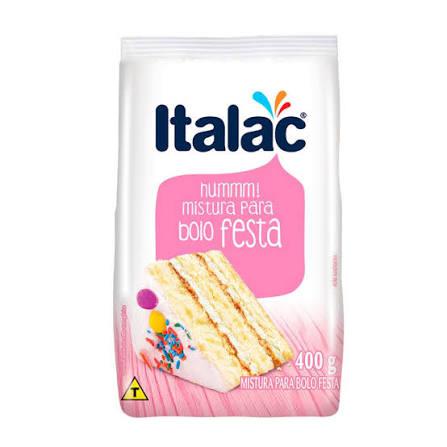 MISTURA PARA BOLO ITALAC PCT 400GR FESTA