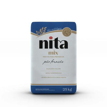 MISTURA PRONTA NITA MIX PAO FRANCES PCT 25KG 