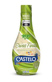 MOLHO SALADA CASTELO FR 236ML ERVAS FINAS