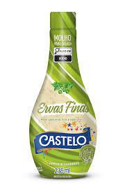MOLHO SALADA CASTELO FR 236ML ERVAS FINAS
