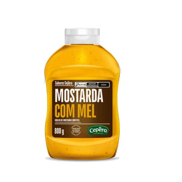 MOSTARDA COM MEL CEPERA FR 800GR 