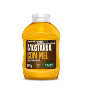 MOSTARDA COM MEL CEPERA FR 800GR 