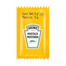 MOSTARDA SACHE HEINZ CX 144X5GR 